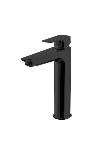 Mitigeur lavabo bec haut NOIR JOR006-1BL