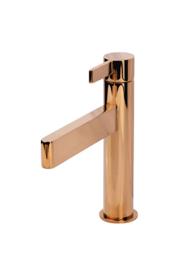 Mitigeur lavabo avec bonde Rosé Brillant BRO001-2DA