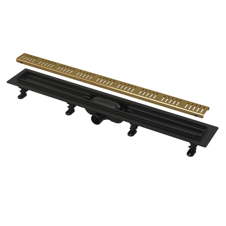 Siphon de douche Alca APZ10 avec grille doré